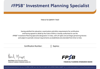 CFP Level 1: Investment Specialist Certificate